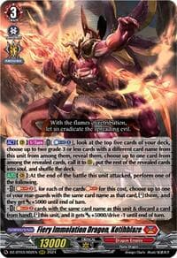 Fiery Immolation Dragon, Kotihblaze - DZ-BT03: Dimensional Transcendence - Cardfight Vanguard card