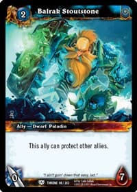 Balrak Stoutstone - Throne of the Tides - WoW card