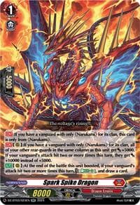 Spark Spike Dragon - DZ-BT03: Dimensional Transcendence - Cardfight Vanguard card