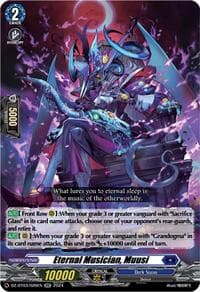Eternal Musician, Muusi - DZ-BT03: Dimensional Transcendence - Cardfight Vanguard card