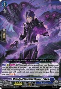 Melody of Fiendish Flower, Takka - DZ-BT03: Dimensional Transcendence - Cardfight Vanguard card