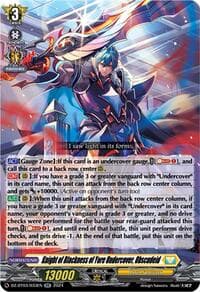 Knight of Blackness of Yore Undercover, Obscudeid - DZ-BT03: Dimensional Transcendence - Cardfight Vanguard card