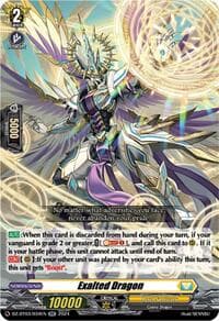 Exalted Dragon - DZ-BT03: Dimensional Transcendence - Cardfight Vanguard card