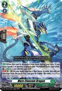 Mare Clausum Dragon - DZ-BT03: Dimensional Transcendence - Cardfight Vanguard card