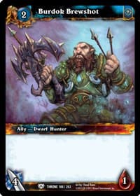 Burdok Brewshot - Throne of the Tides - WoW card