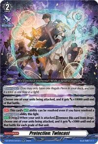 Protection: Twincast - DZ-BT03: Dimensional Transcendence - Cardfight Vanguard card