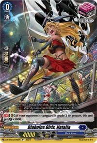 Diabolos Girls, Natalia (R+) - DZ-BT03: Dimensional Transcendence - Cardfight Vanguard card