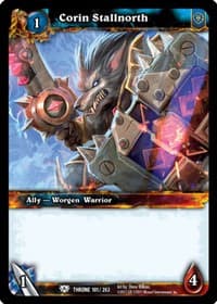 Corin Stallnorth - Throne of the Tides - WoW card