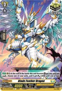Blade Feather Dragon (R+) - DZ-BT03: Dimensional Transcendence - Cardfight Vanguard card