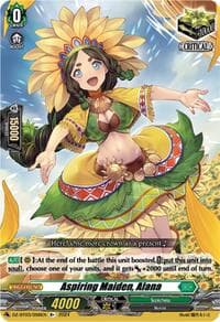 Aspiring Maiden, Alana (R+) - DZ-BT03: Dimensional Transcendence - Cardfight Vanguard card