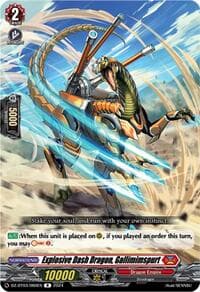 Explosive Dash Dragon, Gallimimspurt - DZ-BT03: Dimensional Transcendence - Cardfight Vanguard card