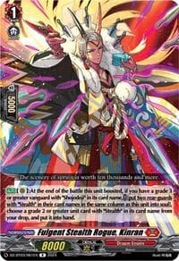Fulgent Stealth Rogue, Kinran - DZ-BT03: Dimensional Transcendence - Cardfight Vanguard card