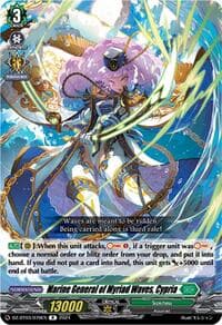 Marine General of Myriad Waves, Cypria - DZ-BT03: Dimensional Transcendence - Cardfight Vanguard card