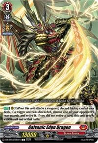 Galvanic Edge Dragon - DZ-BT03: Dimensional Transcendence - Cardfight Vanguard card