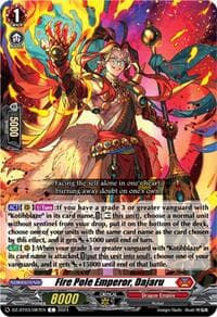 Fire Pole Emperor, Dajaru - DZ-BT03: Dimensional Transcendence - Cardfight Vanguard card