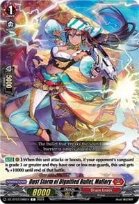 Dust Storm of Dignified Bullet, Mallory - DZ-BT03: Dimensional Transcendence - Cardfight Vanguard card