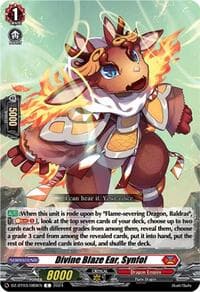 Divine Blaze Ear, Synfol - DZ-BT03: Dimensional Transcendence - Cardfight Vanguard card