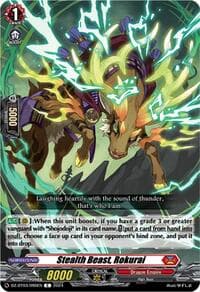 Stealth Beast, Rokurai - DZ-BT03: Dimensional Transcendence - Cardfight Vanguard card