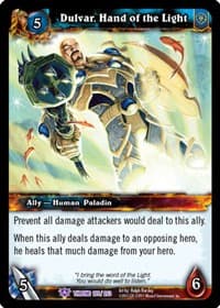 Dulvar, Hand of the Light - Throne of the Tides - WoW card