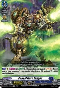 Causal Flare Dragon - DZ-BT03: Dimensional Transcendence - Cardfight Vanguard card