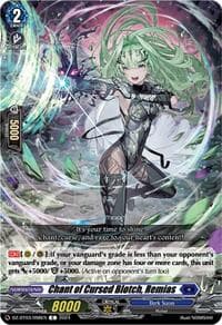 Chant of Cursed Blotch, Remias - DZ-BT03: Dimensional Transcendence - Cardfight Vanguard card