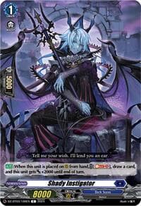 Shady Instigator - DZ-BT03: Dimensional Transcendence - Cardfight Vanguard card