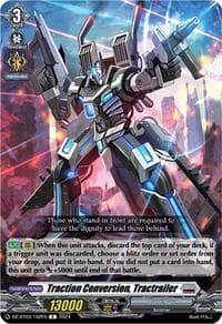 Traction Conversion, Tractrailer - DZ-BT03: Dimensional Transcendence - Cardfight Vanguard card