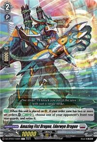 Amazing Fist Dragon, Edorwyn Dragon - DZ-BT03: Dimensional Transcendence - Cardfight Vanguard card