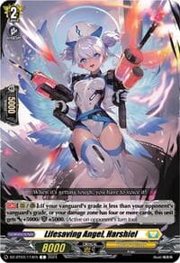 Lifesaving Angel, Harshiel - DZ-BT03: Dimensional Transcendence - Cardfight Vanguard card