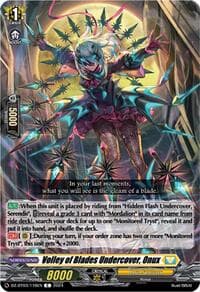 Volley of Blades Undercover, Onux - DZ-BT03: Dimensional Transcendence - Cardfight Vanguard card