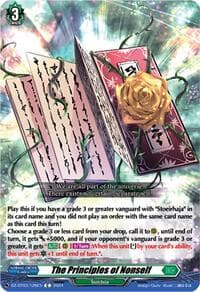 The Principles of Nonself - DZ-BT03: Dimensional Transcendence - Cardfight Vanguard card