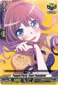 Poppin'Party, Saya Yamabuki (EX) - DZ-BT03: Dimensional Transcendence - Cardfight Vanguard card