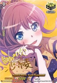 Poppin'Party, Saya Yamabuki (EX) (Foil) - DZ-BT03: Dimensional Transcendence - Cardfight Vanguard card