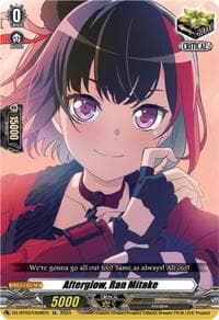 Afterglow, Ran Mitake (EX) - DZ-BT03: Dimensional Transcendence - Cardfight Vanguard card