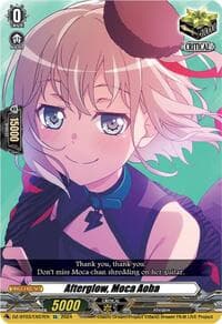Afterglow, Moca Aoba (EX) - DZ-BT03: Dimensional Transcendence - Cardfight Vanguard card