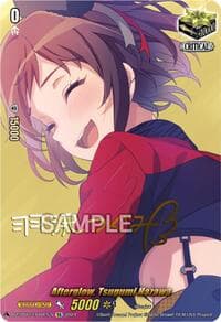 Afterglow, Tsugumi Hazawa (EX) (Foil) - DZ-BT03: Dimensional Transcendence - Cardfight Vanguard card