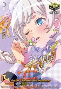 Pastel*Palettes, Eve Wakamiya (EX) (Foil) - DZ-BT03: Dimensional Transcendence - Cardfight Vanguard card