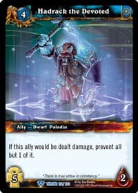 Hadrack the Devoted - Throne of the Tides - WoW card