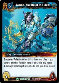 Jaema, Herald of the Light - Throne of the Tides - WoW card