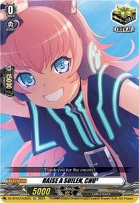 RAISE A SUILEN, CHU Squared (EX) - DZ-BT03: Dimensional Transcendence - Cardfight Vanguard card