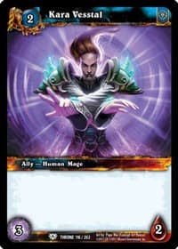 Kara Vesstal - Throne of the Tides - WoW card