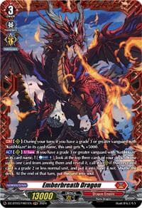 Emberbreath Dragon (FR) - DZ-BT03: Dimensional Transcendence - Cardfight Vanguard card