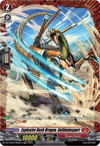 Explosive Dash Dragon, Gallimimspurt (FR) - DZ-BT03: Dimensional Transcendence - Cardfight Vanguard card