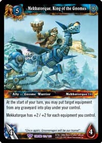 Mekkatorque, King of the Gnomes - Throne of the Tides - WoW card