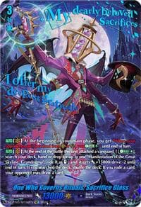 One Who Governs Rituals, Sacrifice Glass (SEC) - DZ-BT03: Dimensional Transcendence - Cardfight Vanguard card