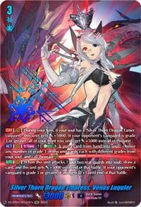 Silver Thorn Dragon Empress, Venus Luquier (SEC) - DZ-BT03: Dimensional Transcendence - Cardfight Vanguard card