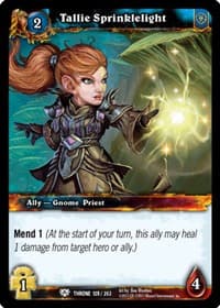 Tallie Sprinklelight - Throne of the Tides - WoW card
