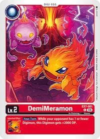 DemiMeramon - Digimon LIBERATOR - Digimon Card Game card