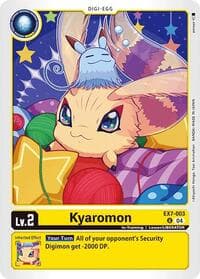 Kyaromon - Digimon LIBERATOR - Digimon Card Game card