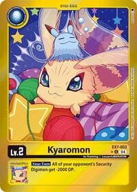 Kyaromon (Foil) - Digimon LIBERATOR - Digimon Card Game card